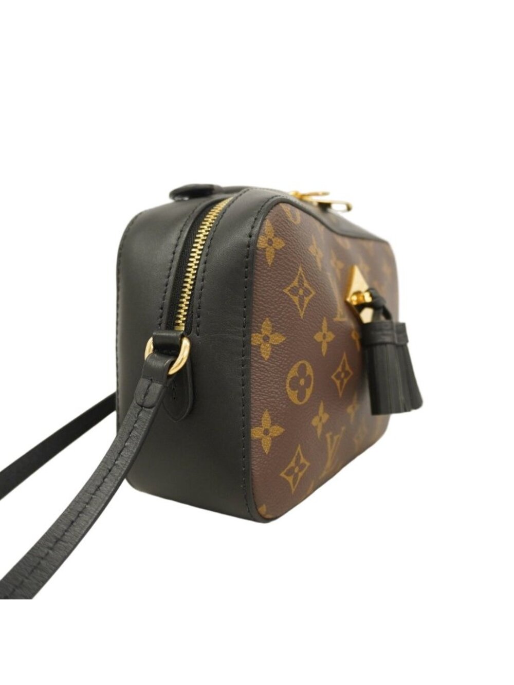Louis Vuitton Shoulder Bag Monogram Saintonge Noir 2-Way - Picture 2 of 10